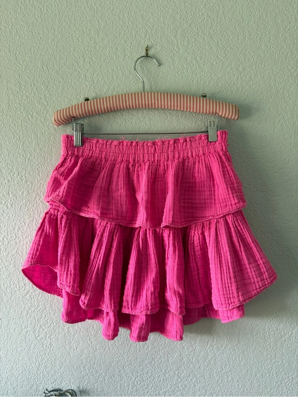 Loveshackfancy Ruffle Mini Skirt
